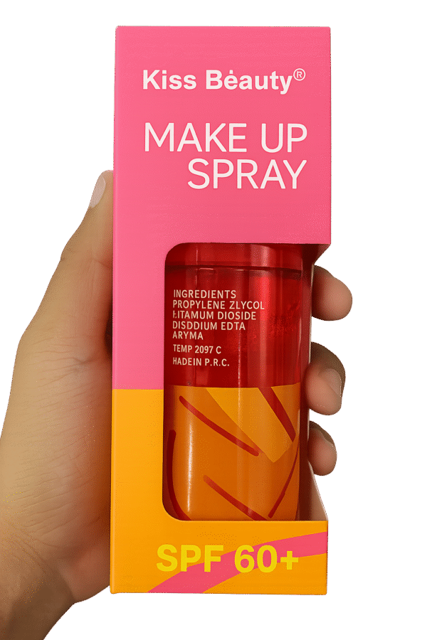 kiss beautymake up fix spray spf 60+150ml