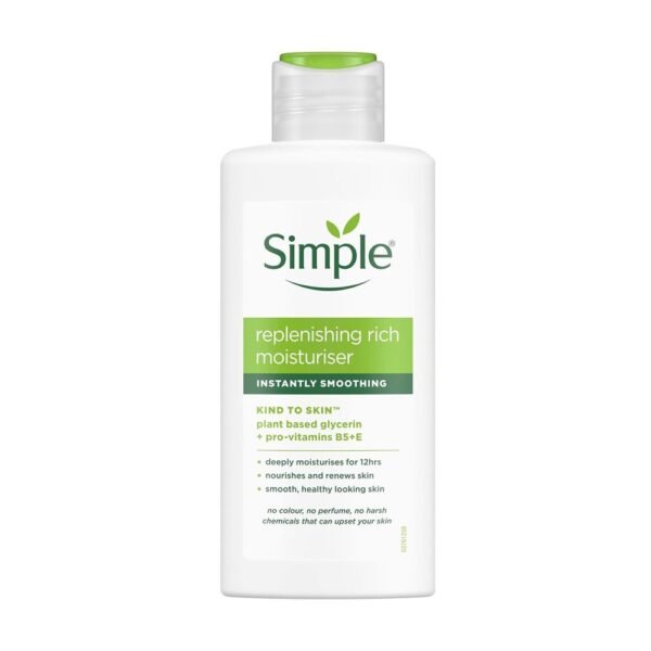 Simple Kind to Skin Replenishing Rich Moisturizer
Size: 125ml